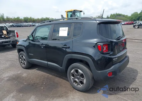 2017 Jeep Renegade Sport 4X4 из США, поврежденный, VIN ZACCJBABXHPF35851